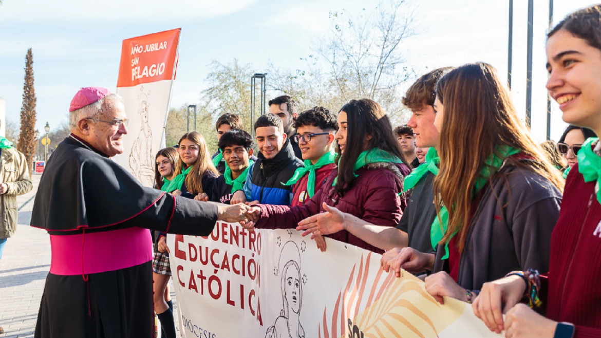 Encuentro Jubilar en Córdoba: 700 alumnos y profesores proclaman “Yo soy de Cristo”