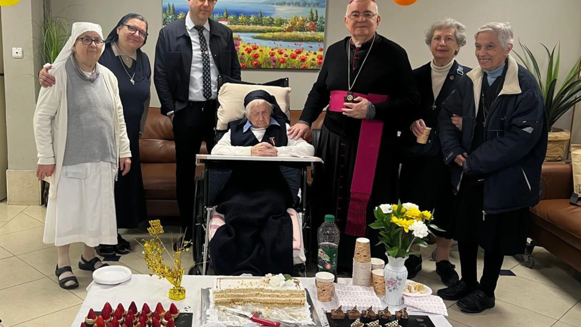“Fe, devoción y servicio inquebrantable”: Religiosa cumple 100 años en medio de la guerra en Tierra Santa