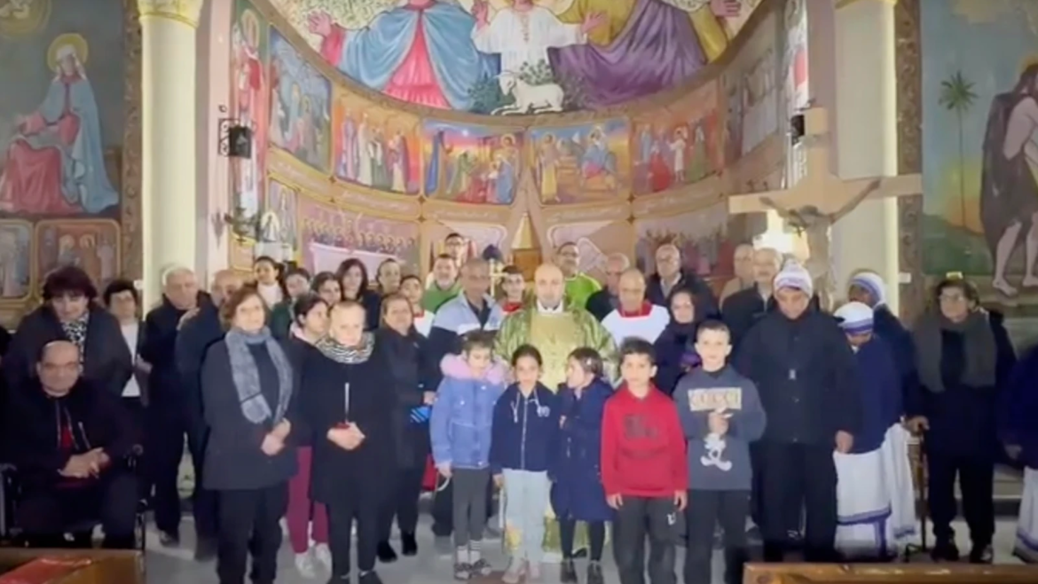 Católicos en Gaza envían emotivo mensaje y rezan por la salud del Papa Francisco