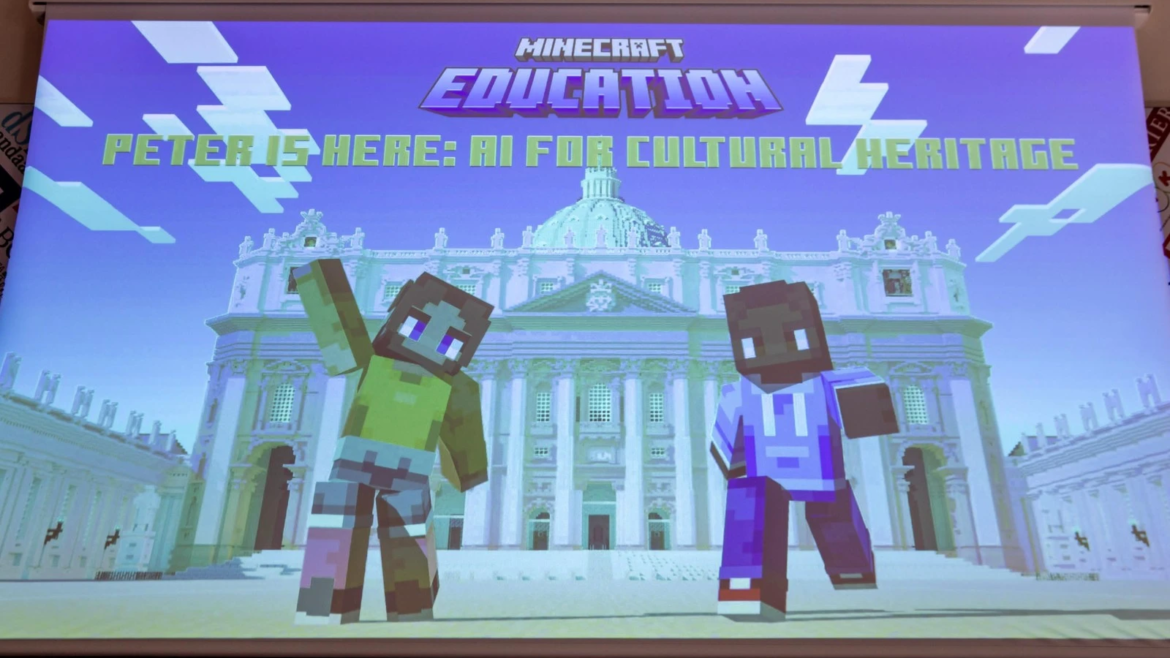 La Basílica de San Pedro llega a Minecraft: Un proyecto educativo gracias a la IA