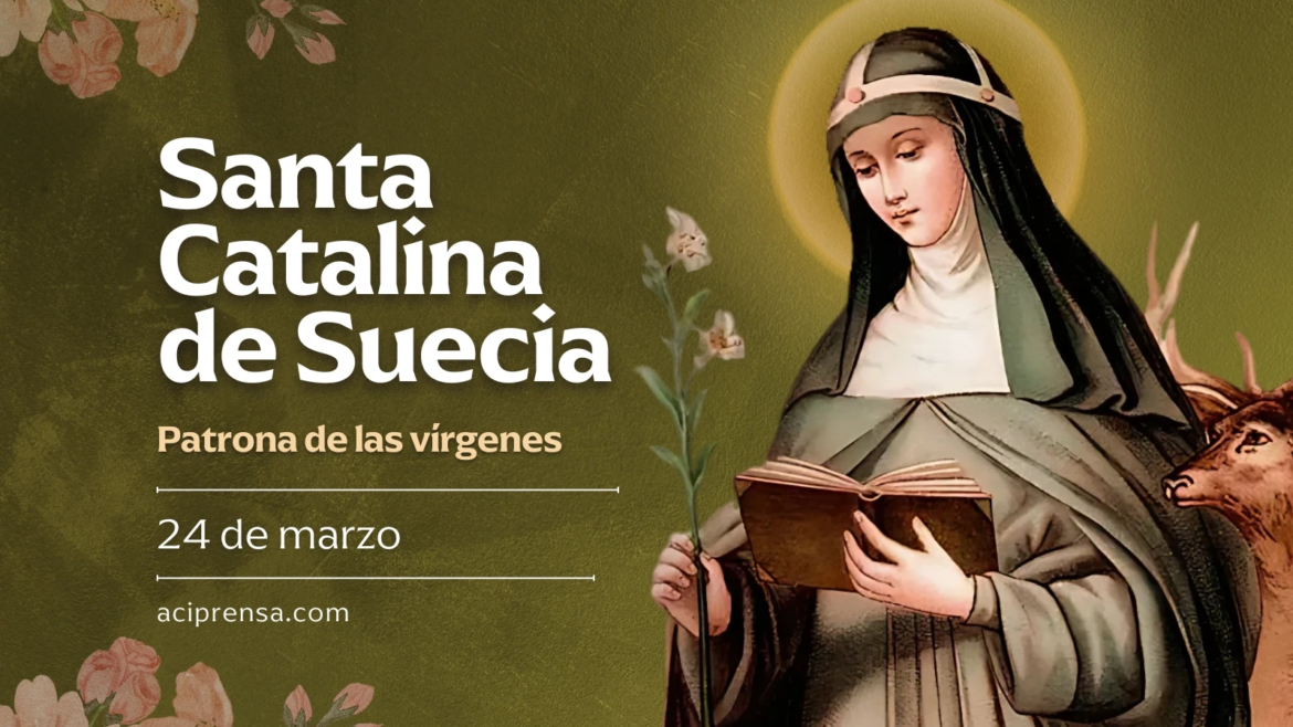 Hoy celebramos a Santa Catalina de Suecia, intercesora ante embarazos de riesgo