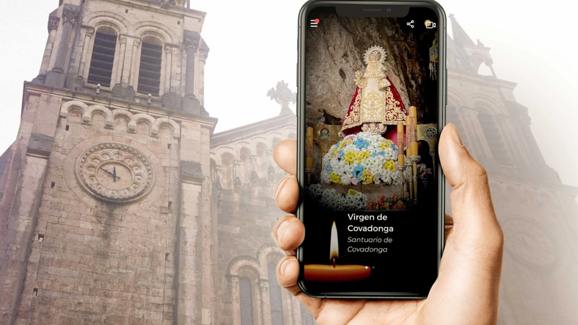 Una App para encender velas a distancia en los templos quiere llegar a Hispanoamérica