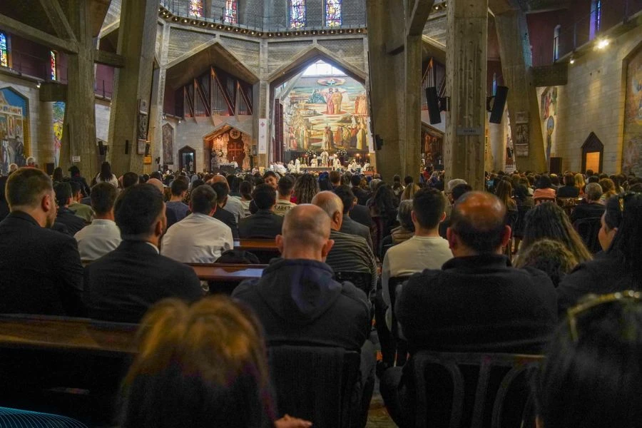 Católicos celebraron en Nazaret la Anunciación del Señor con “alegría y unidad en la fe”