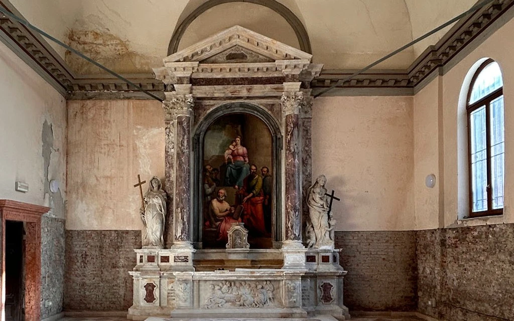 Bienal de Venecia: el pabellón de la Santa Sede es una obra restauración inspirada en Laudato Si