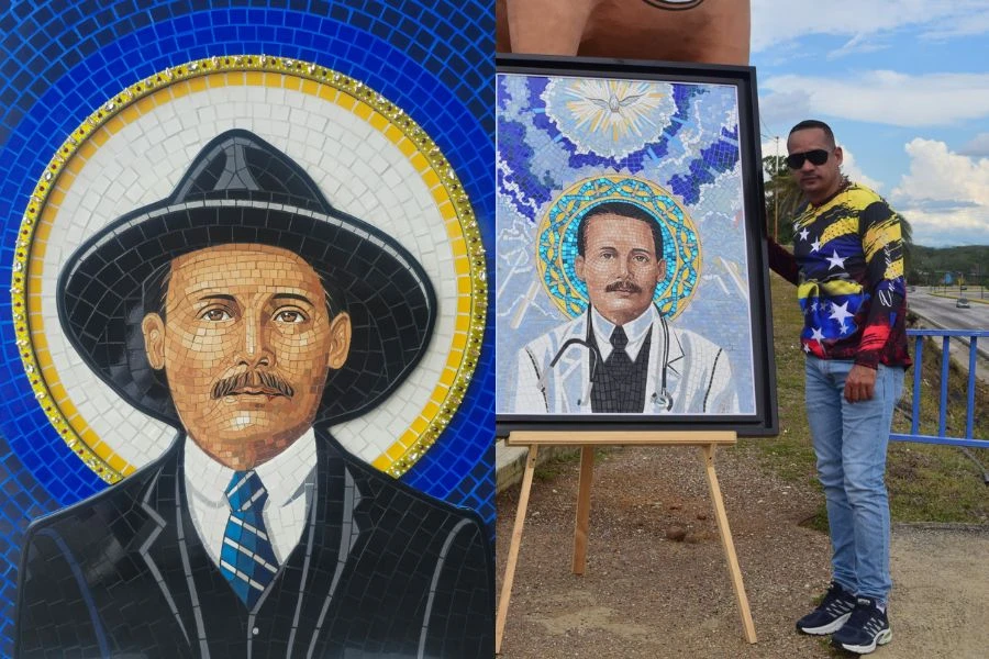 José Gregorio Hernández salvó a su hermano y ahora este artista venezolano llevará su imagen a Roma