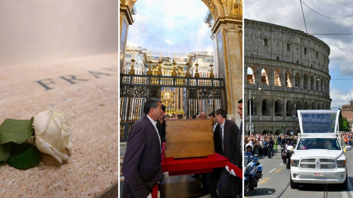 El último viaje del Papa Francisco: 11 símbolos del cortejo fúnebre