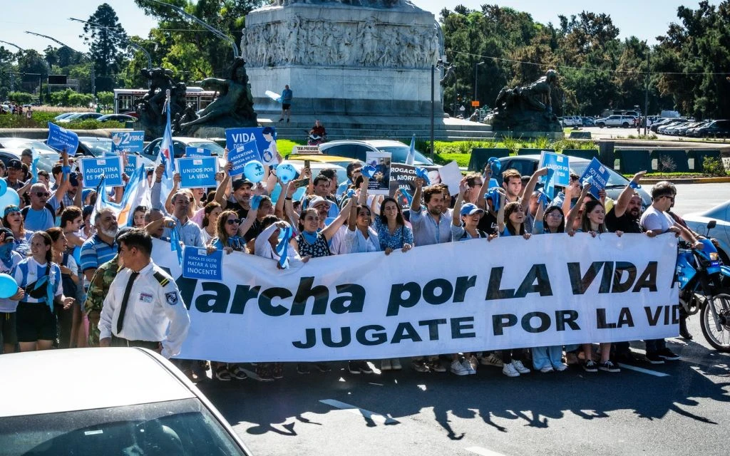 Argentina marchó en defensa de la vida por nacer y pidió la derogación de la ley de aborto