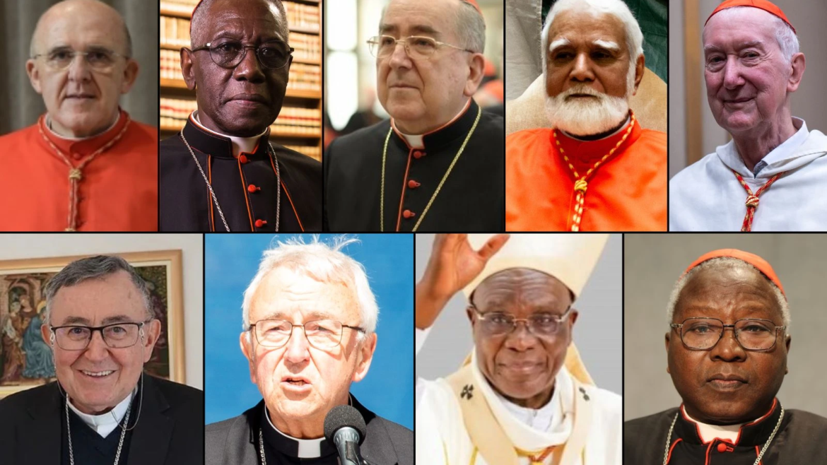 Los 9 cardenales de mayor edad que participarán en el cónclave