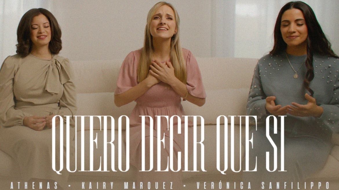 VIDEO: Athenas, Kairy Márquez y Verónica Sanfilippo lanzan hermoso himno a la Virgen María