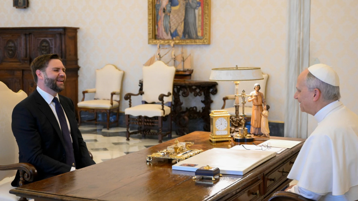 El Vaticano pide una “solución negociada” para todas las guerras del mundo tras la reunión entre León XIV y JD Vance