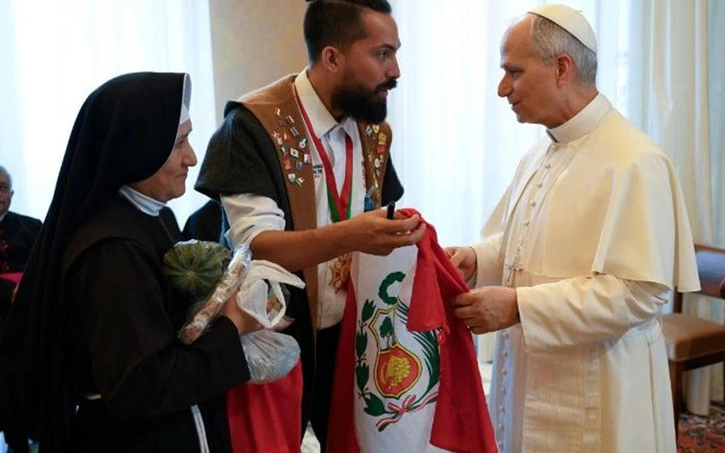 León XIV a la delegación de Chiclayo, Perú: “Nuestro Dios de las sorpresas ha hecho una muy grande esta vez”