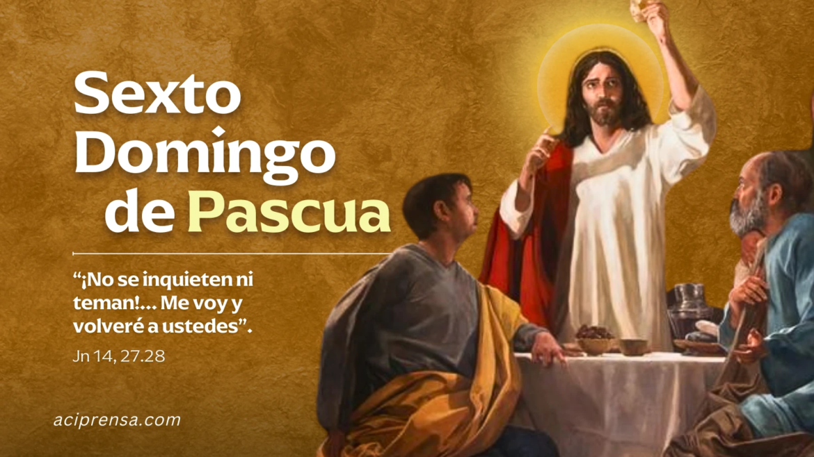 Hoy celebramos el Sexto Domingo de Pascua: “No pierdan la paz ni se acobarden”