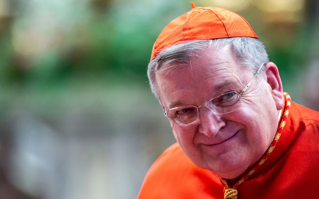 Cardenal Burke comparte una oración a la Virgen de Guadalupe por el cónclave