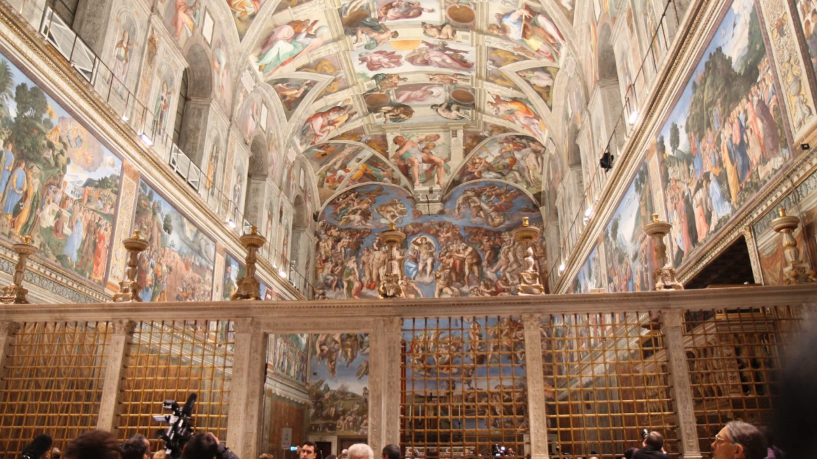La Capilla Sixtina, joya renacentista que sobrecoge a los cardenales primerizos