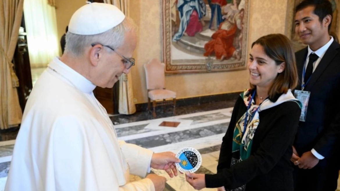 El Papa a jóvenes astrónomos: No dudéis en compartir el asombro al contemplar el universo