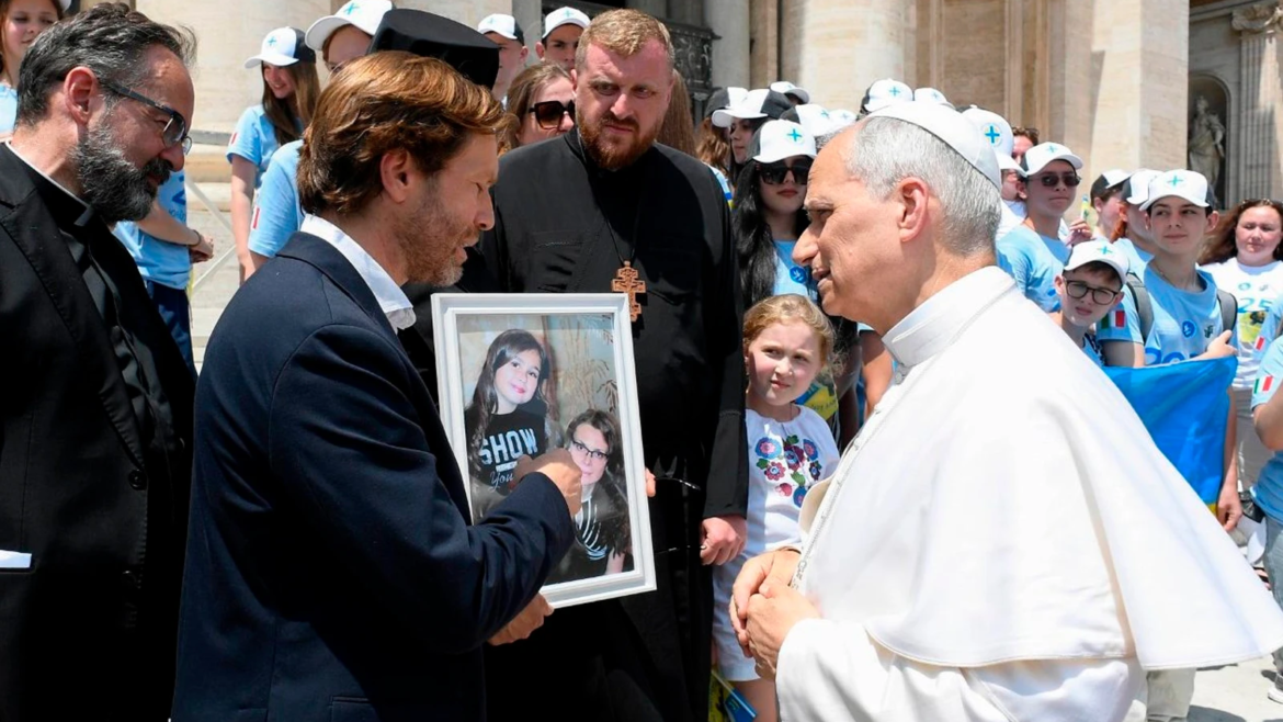 La niña ucraniana asesinada en un bombardeo ruso cuya foto conmovió al Papa León XIV