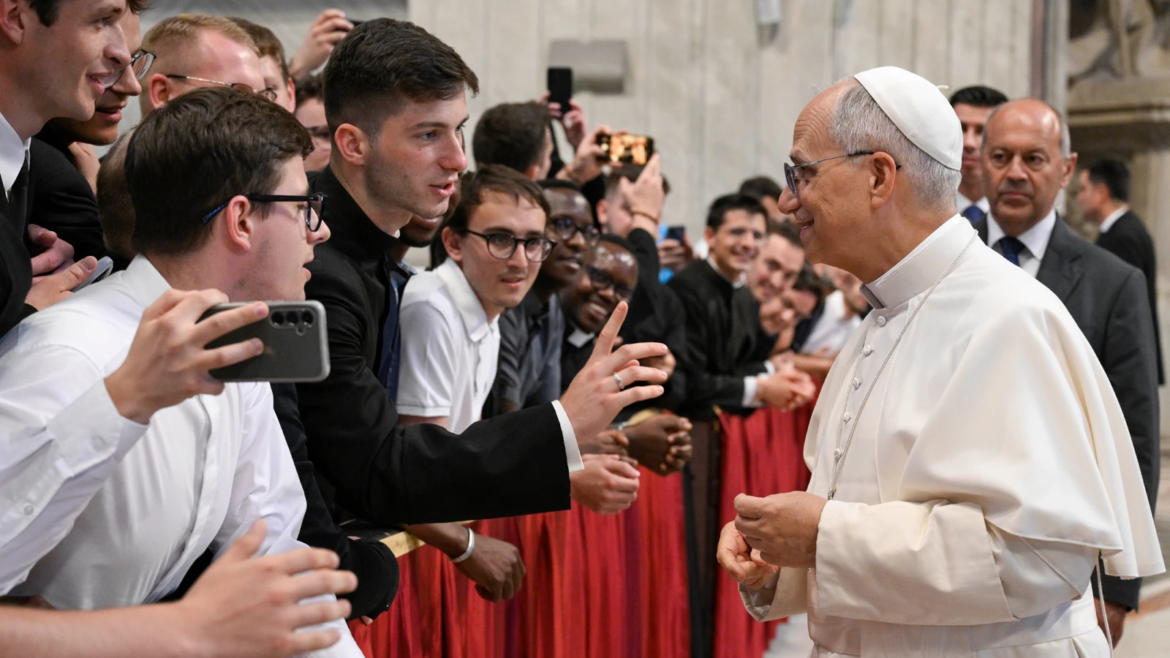 Meditación del Papa León XIV pronunciada ante los participantes del Jubileo de los Seminaristas
