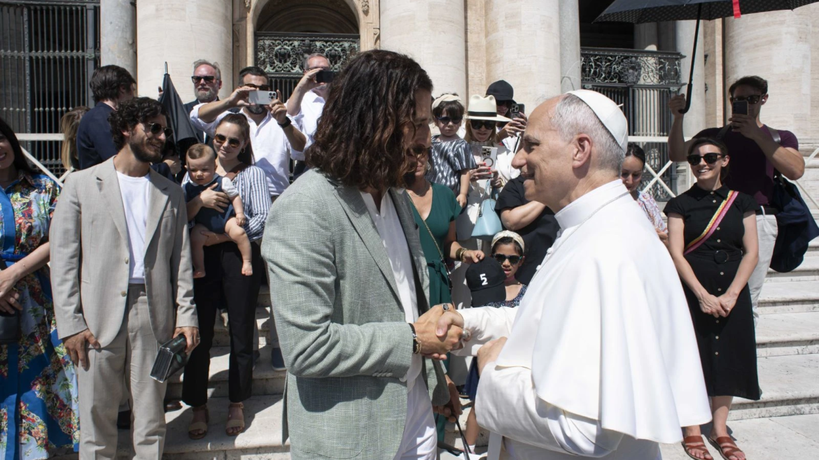 Jonathan Roumie, “Jesús” en The Chosen, conoce al Papa León XIV: “Un honor inconmensurable”