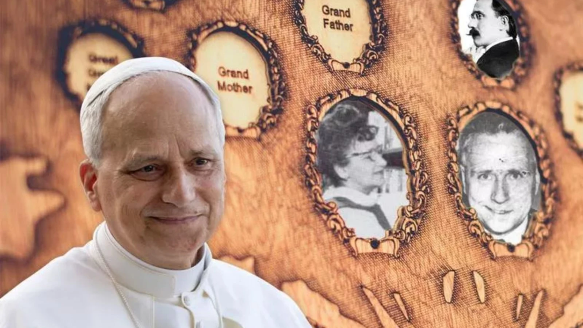 El árbol genealógico del Papa León lo tiene todo