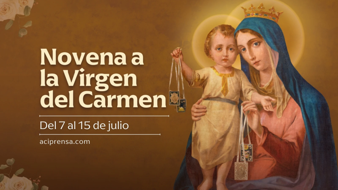 Hoy comienza la novena a la Virgen del Carmen