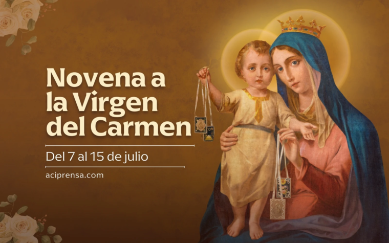 Hoy comienza la novena a la Virgen del Carmen