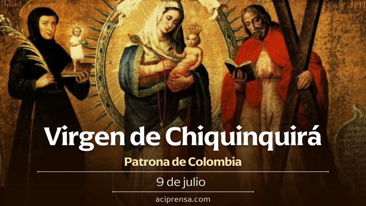 Hoy es la fiesta de la Virgen de Chiquinquirá, patrona de la República de Colombia