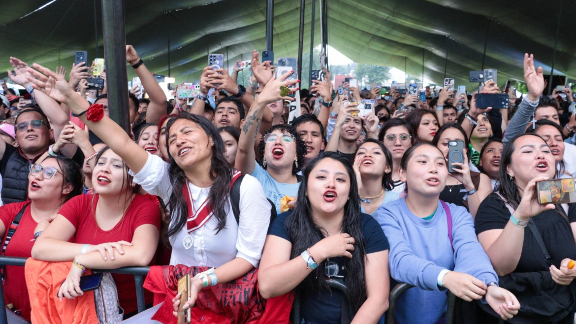 Unos 6.000 jóvenes celebran el Jubileo de la Juventud 2025 en Ciudad de México