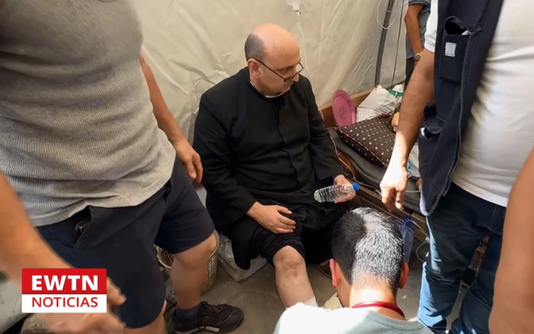 Cardenal nieto de palestinos, obispos de EEUU, Argentina y Panamá lamentan ataque a la única parroquia católica de Gaza