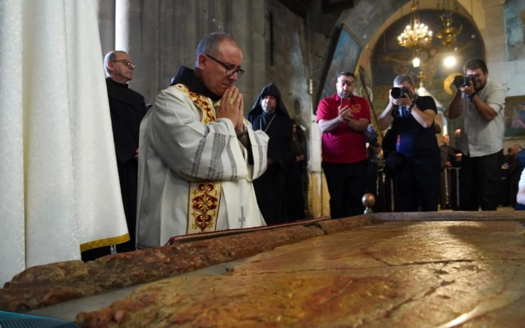 Jerusalén recibió al nuevo Custodio de Tierra Santa