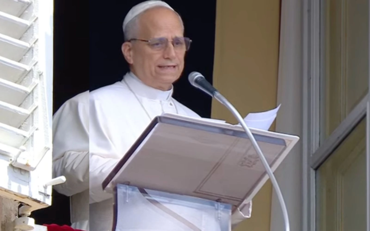 El Papa León XIV insta en el Ángelus al “pleno respeto del derecho humanitario” en Gaza