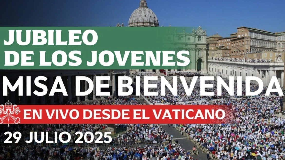Sigue en vivo la Misa de bienvenida del Jubileo de los Jóvenes