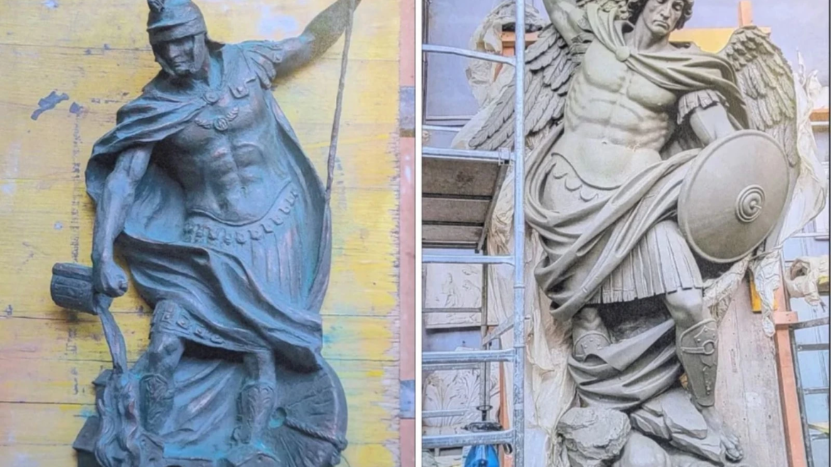 Alcalde defiende estatuas de santos en edificio público en EE.UU. y acusa a opositores de sesgo anticatólico