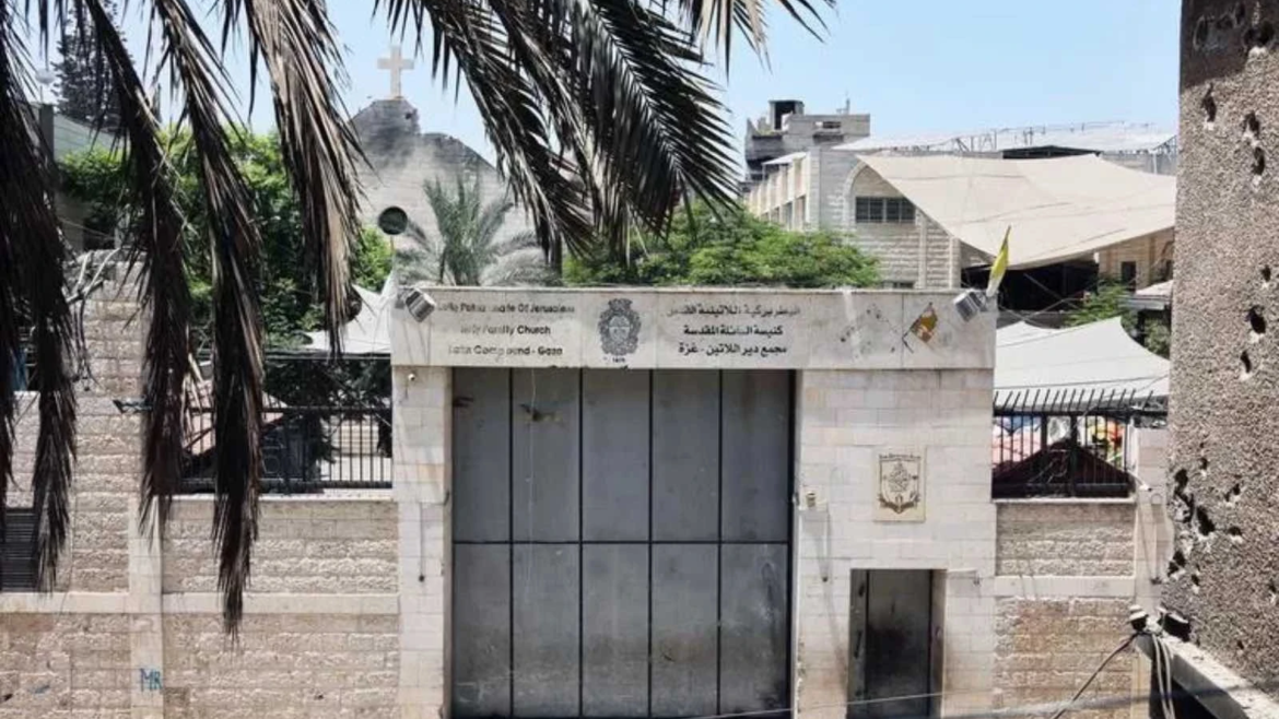 Organización judía hace donación para reparar iglesia católica dañada por la guerra en Gaza