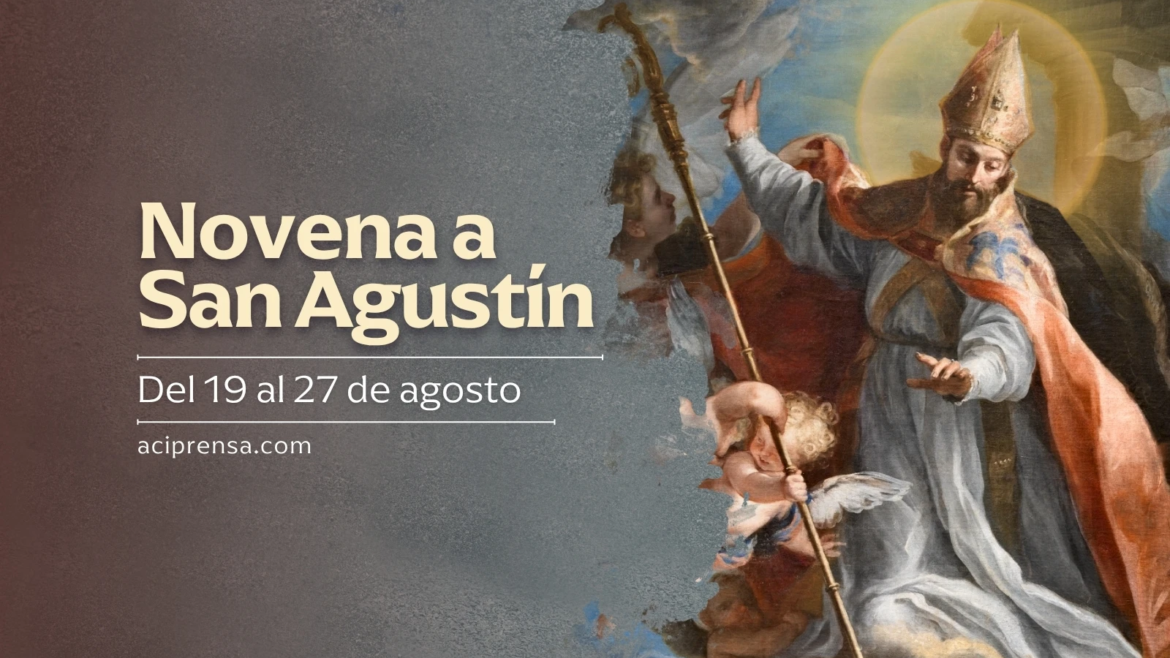 Hoy se inicia la novena a San Agustín, patrono de los que buscan a Dios
