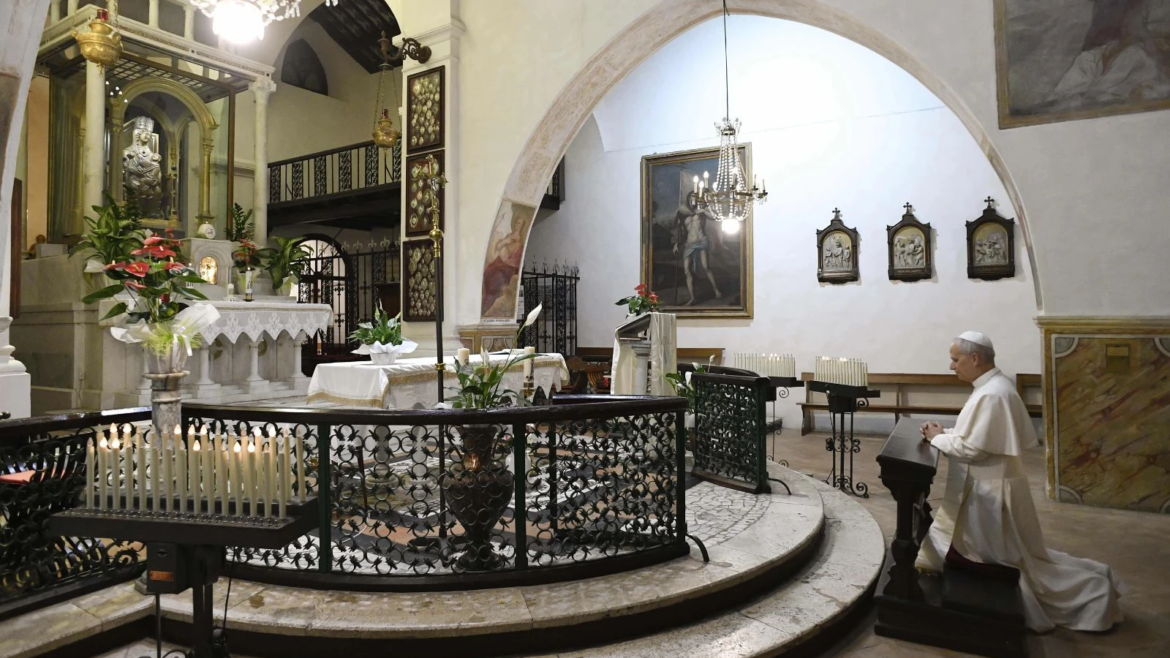 El Papa León XIV peregrinó al santuario mariano favorito de Juan Pablo II