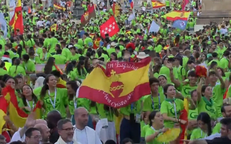 “Seamos confesores de la fe en la plaza pública”: El aliento a la juventud de España en el Jubileo de los Jóvenes
