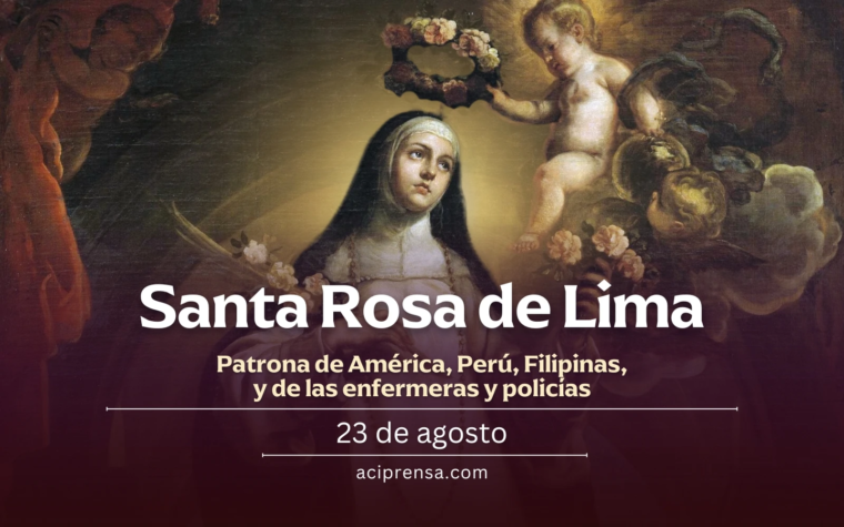 Hoy se celebra a Santa Rosa de Lima, patrona de América y las Filipinas