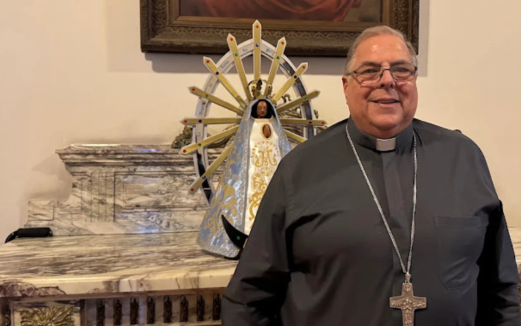 Mons. Bochatey, el obispo argentino y agustino “amigo de los dos Papas”