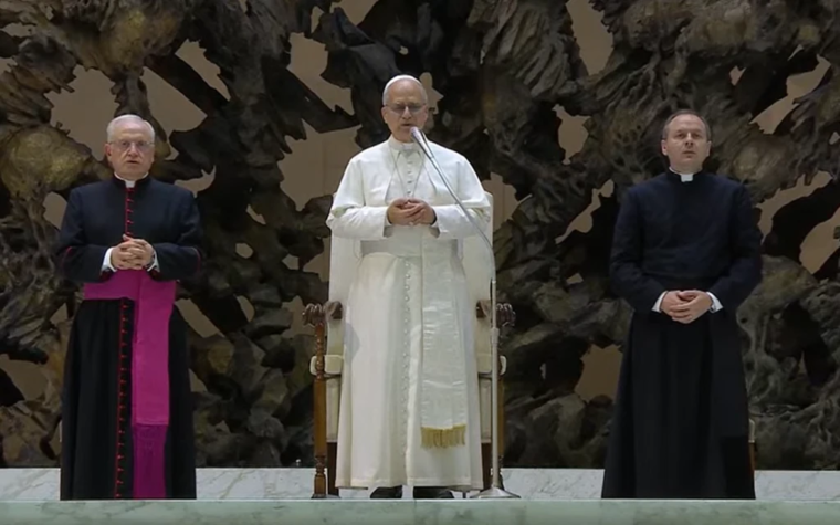 El Papa León XIV reclama de nuevo el fin de la guerra en Tierra Santa