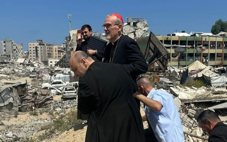 Patriarca de Jerusalén al Jubileo de los Jóvenes en Roma: Ante la guerra y el odio sean agentes de paz