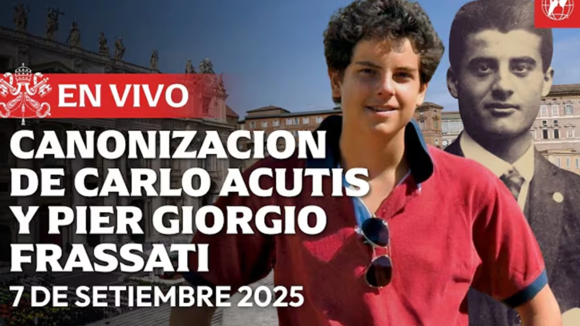 EWTN transmitirá en vivo la canonización de Carlo Acutis y Pier Giorgio Frassati