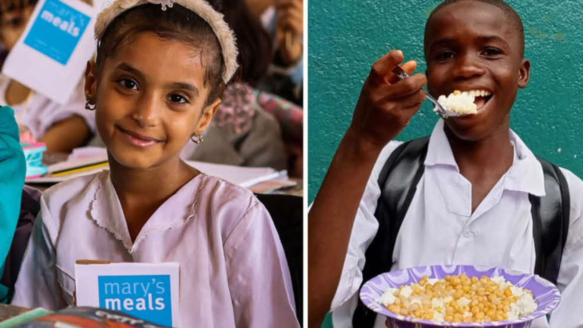 Mary’s Meals ofrece su labor a la Virgen María en su cumpleaños: ya alimenta a 3 millones de niños