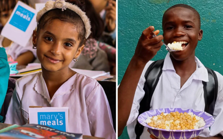 Mary’s Meals ofrece su labor a la Virgen María en su cumpleaños: ya alimenta a 3 millones de niños