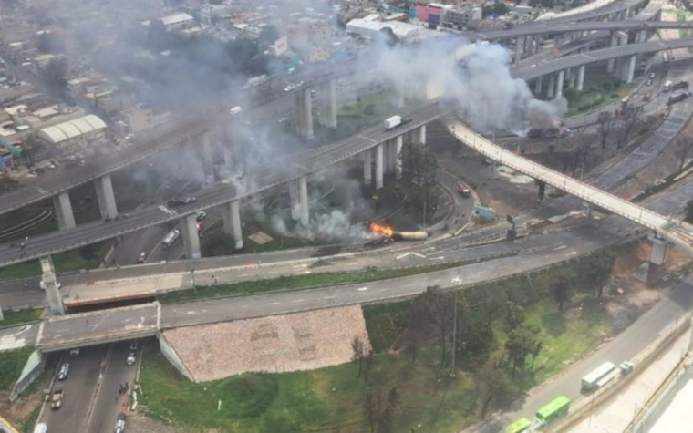La Iglesia Católica reza por víctimas de explosión de camión cisterna de gas en Ciudad de México