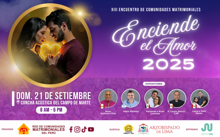 “Enciende el Amor 2025”: más de 3 mil parejas se reunirán en Lima para renovar su relación