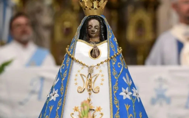 El gobierno de Argentina nombró Comandante Generala de la Gendarmería a Nuestra Señora de Luján