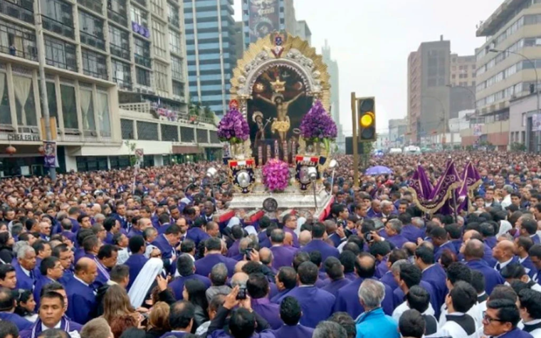 Procesiones del Señor de los Milagros 2025 en Perú: Anuncian fechas, recorridos y “levantada mundial”