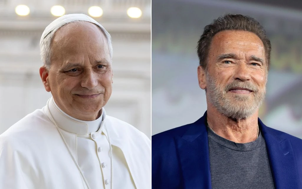 Arnold Schwarzenegger se une al Papa León XIV por la justicia climática