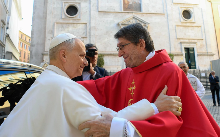 “Un hermano que comparte nuestro camino”: el prior de los agustinos agradece la cercanía de León XIV