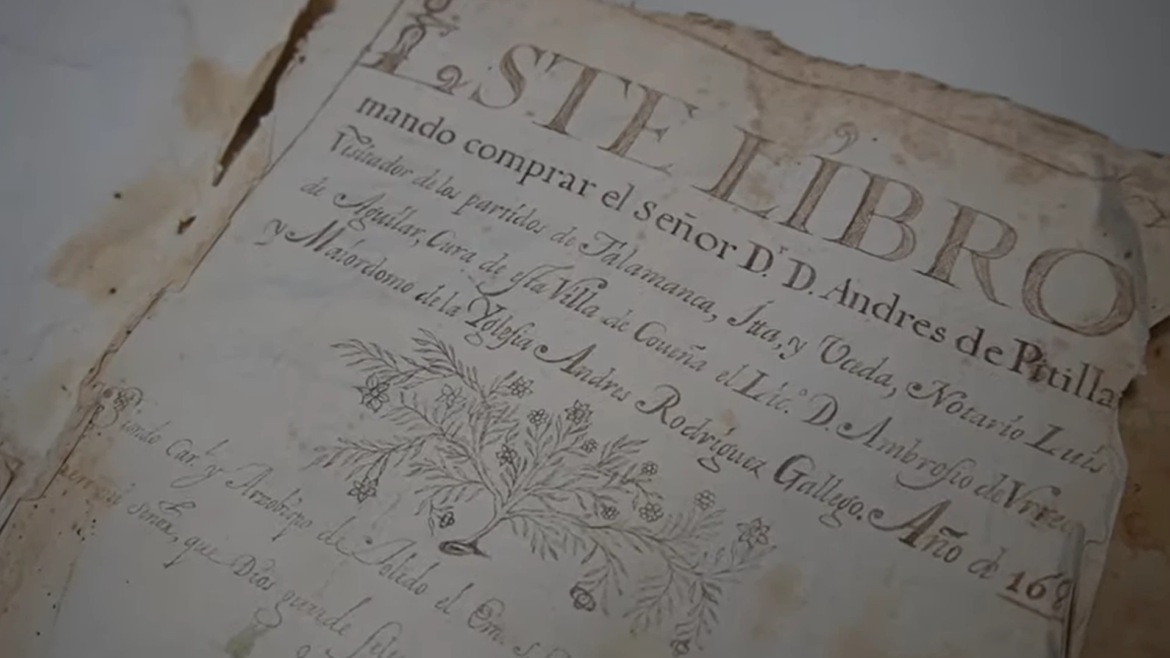 Un coleccionista devuelve un libro parroquial español del s. XVII hallado en Moldavia